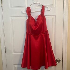 satin dress